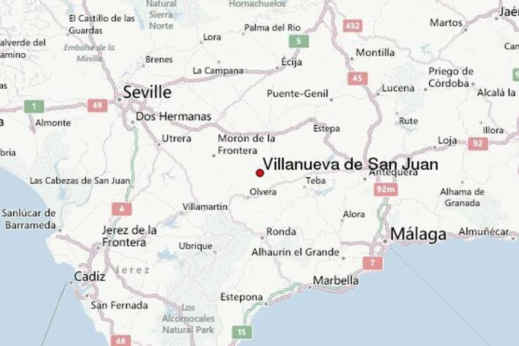 Apartamento Nuevo En Sierra Sur Sevilla Villanueva de San Juan Exteriör bild